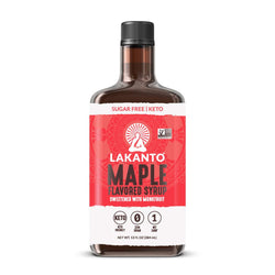 Lakanto - Monk fruit-sweetened Maple Syrup, 13oz | Pack of 8