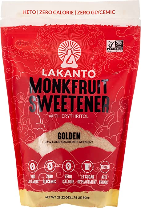 Lakanto - Monkfruit Sweetener Golden, 28.22oz