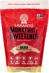 Lakanto - Monkfruit Sweetener Golden, 28.22oz | Pack of 8