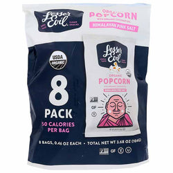 Lesser Evil - Organic Popcorn With Himalayan Salt, 8-Pack