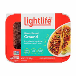 Lightlife - Plant-Based Ground Beef, 12oz