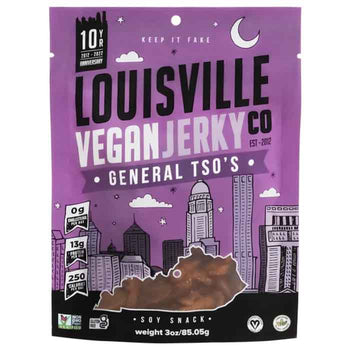 Louisville Vegan Jerky - Jerky General Tso's, 3oz
