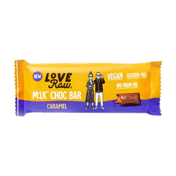 LoveRaw - Caramel M:lk® Choc Bar, 30g