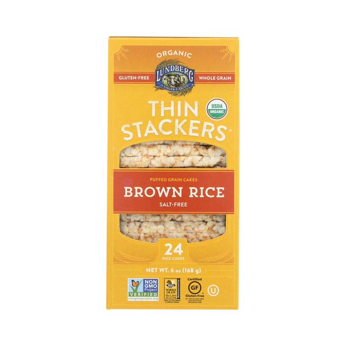 Lundberg - Organic Thin Stackers, 5.9oz | Multiple Options