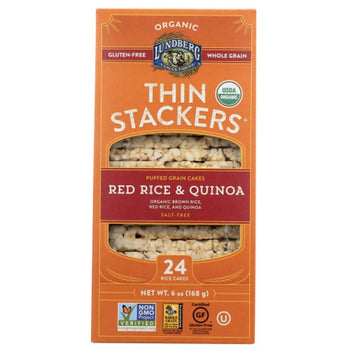 Lundberg - Thin Stackers Red Rice & Quinoa, 6oz
