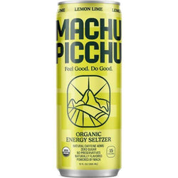 Machu Picchu - Refresh 40 Organic Energy Seltzer, 12fl oz | Multiple Flavors
