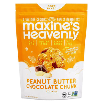 Maxine's Heavenly - Peanut Butter Chocolate Chunk Cookies, 7.2oz