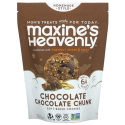 Maxine's Heavenly, Soft-Baked Cookies, Chocolate Chocolate Chunk, 7.2 oz | Pack of 8