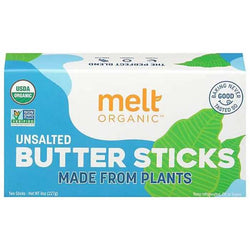 Melt - Organic Unsalted Butter Sticks, 8oz