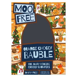 Moo Free - Orange Choccy Bauble, 80g