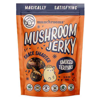 Munchrooms - Mushroom Jerky, 2.5oz | Multiple Flavors