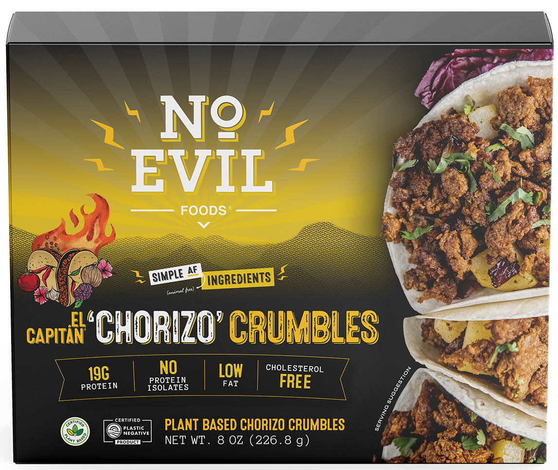 El Capitan Chorizo Sausage by No Evil Foods