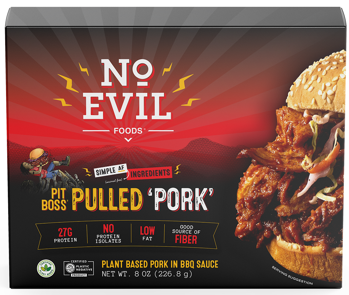 Pit Boss BBQ Pulled Pork by No Evil Foods