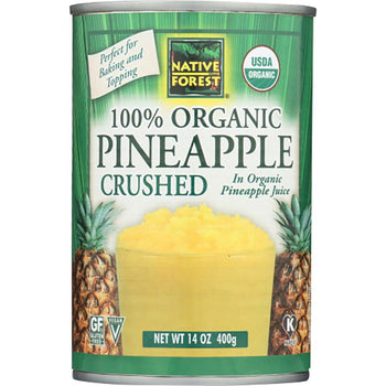 Native Forest - Pineapple Crushed, 14oz