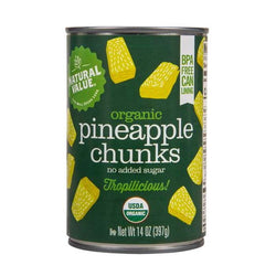 Natural Value - Organic Pineapple, 14oz | Multiple Choices