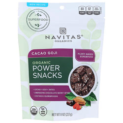 Navitas - Power Snacks Cacao Goji, 8oz