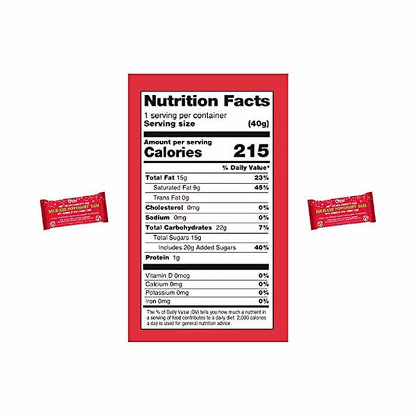 No Whey! Foods - Milkless Peppermint Bark, 1.4oz - Back