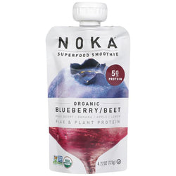 Noka - Superfood Organic Blueberry & Beet Smoothie, 4.22oz