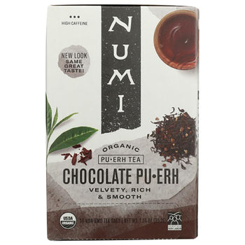 Numi Tea - Chocolate Pu-Erh, 16 Bags