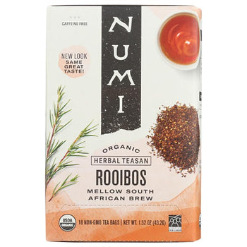 Numi Tea - Rooibos Herbal Tea, 18 Bags