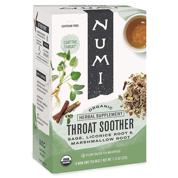 Numi Tea - Throat Soother Tea, 1.13oz