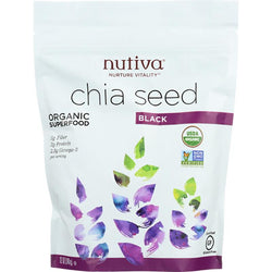 Nutiva - Black Chia Seeds, 12oz