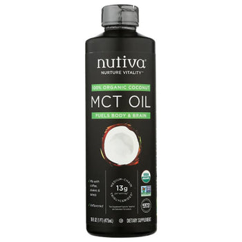 Nutiva - MCT Oil, 16oz