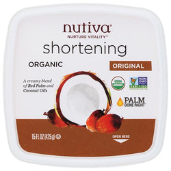 Nutiva - Shortening Red Palm & Coconut Oil, 15oz