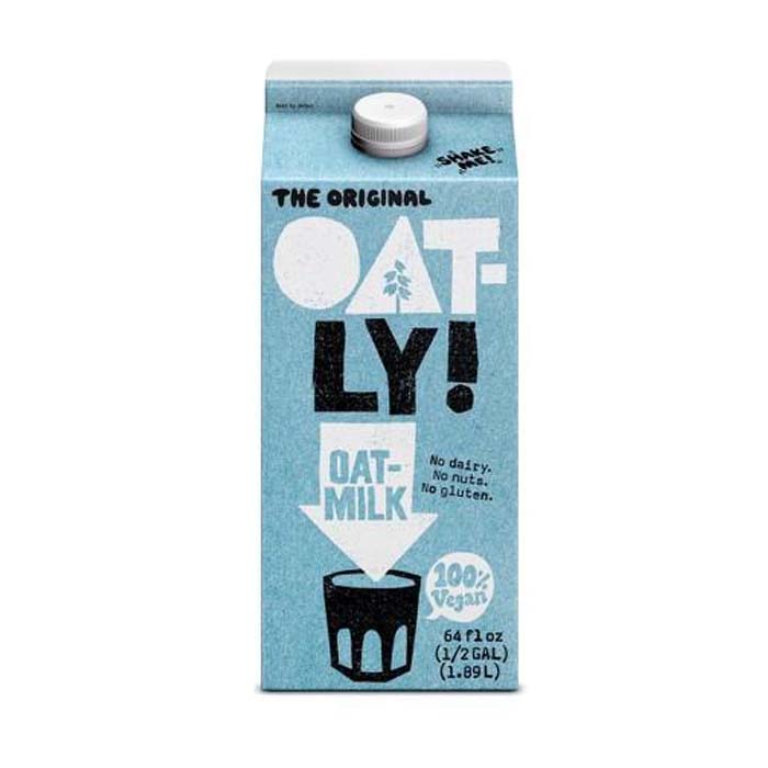 Oatly Original Oat Milk: Creamy Plant-Based Goodness, 64oz – Vegan ...