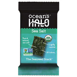Ocean's Halo - Trayless Sea Salt Seaweed Snack, 0.14oz
