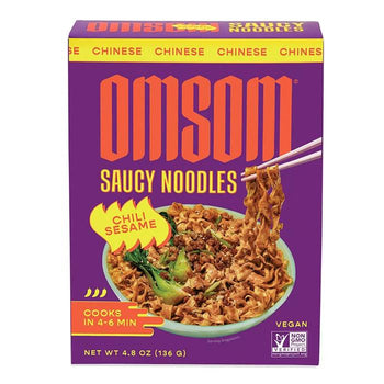 Omsom - Saucy Noodles, 4.8oz | Multiple Flavors