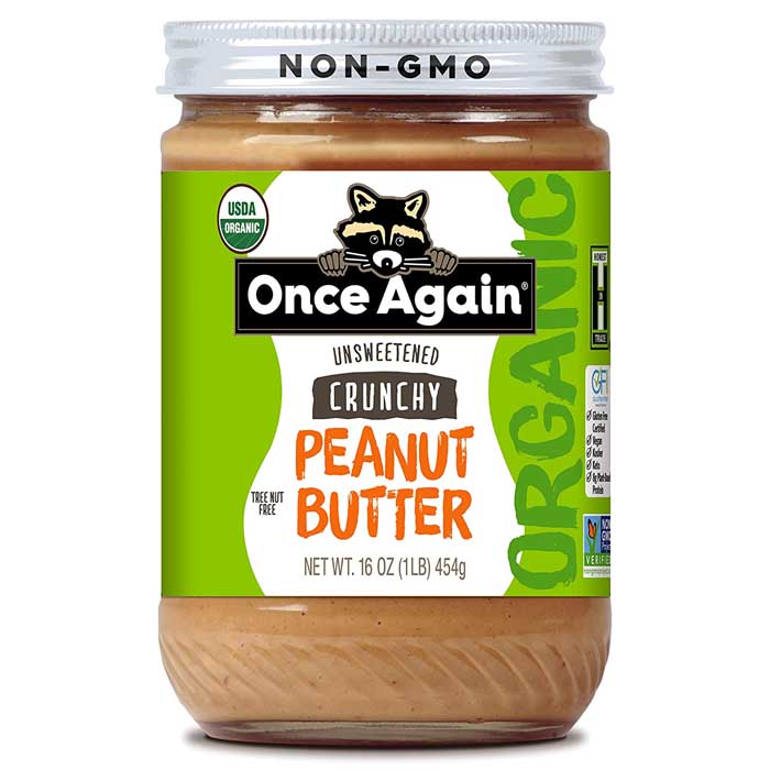 Once Again - Organic Crunchy Peanut Butter, 16oz