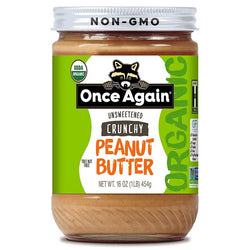Once Again - Organic Crunchy Peanut Butter, 16oz