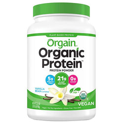 Orgain - Organic Plant-Based Protein Powder, 32.4oz | Multiple Flavors
