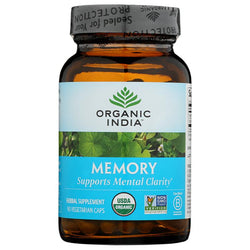Organic India - Memory Mental Clarity, 90 count, 4oz
