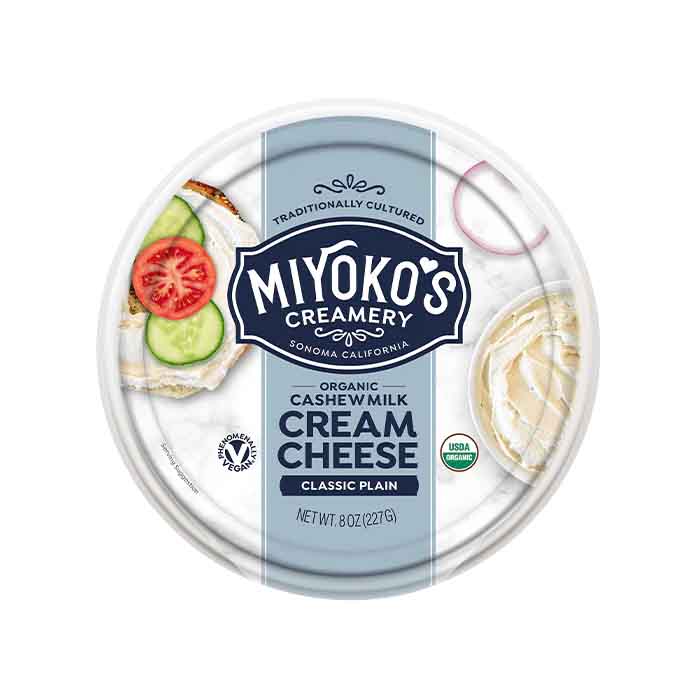 Miyoko's Organic Cream Cheese DairyFree Delight Certified Organic