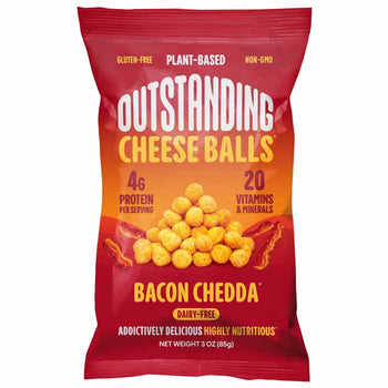 Outstanding - Dairy-Free Cheese Balls, 3oz | Multiple Flavors