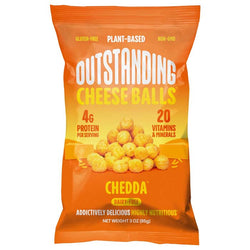 Outstanding - Dairy-Free Cheese Balls, 3oz | Multiple Flavors