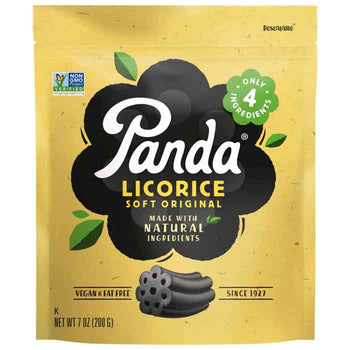 Panda - Natural Licorice Chews, 7oz | Multiple Flavors