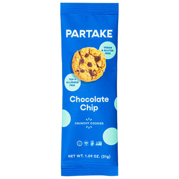 Partake - Crunchy Cookies | Multiple Options - Chocolate Chip (31g)