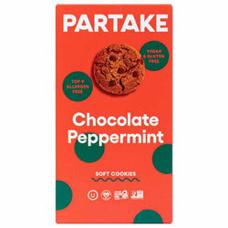 Partake Chocolate Peppermint Soft Baked Cookies - Regular