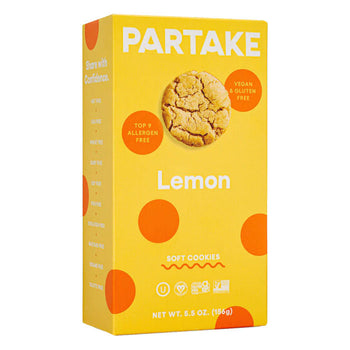 Partake - Soft Lemon Cookies, 5.5oz