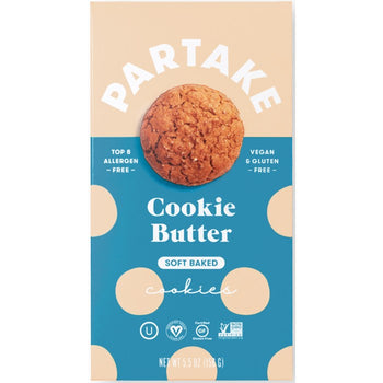 Partake - Vegan & Gluten-Free Cookies, 5.5oz | Multiple Flavors