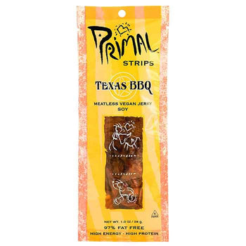 Primal Strips – Jerky Strips – Soya Texas BBQ, 1 oz