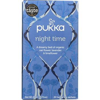 Pukka - Night Time Organic Herbal Tea, 0.71oz – Vegan Essentials