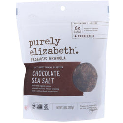Purely Elizabeth - Probiotic Granola Chocolate Sea Salt, 8oz