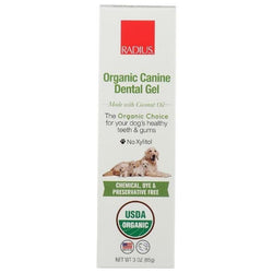 Radius - Organic Canine Dental Gel, 3oz