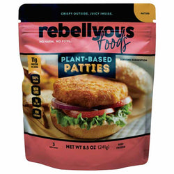 Rebellyous Foods - Chicken Patties, 8.5oz