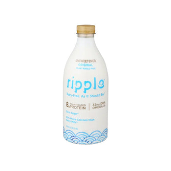 Ripple - Dairy-Free Unsweetened Milk, 48oz | Multiple Options
