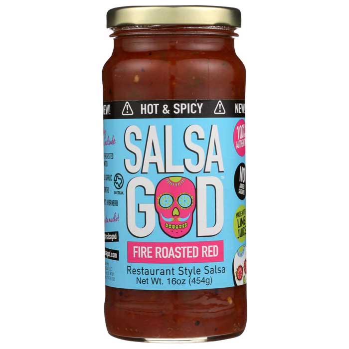 Salsa God - Medium Heat Salsas, 16oz | Multiple Flavors